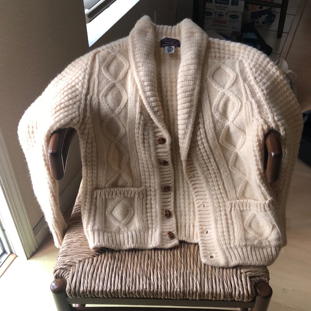 100% Irish wool sweater